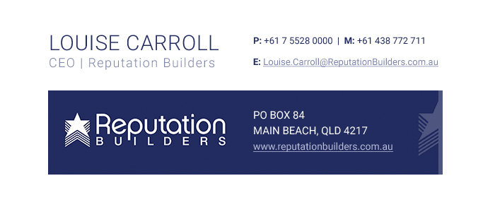 Louise Carroll Email Signatures